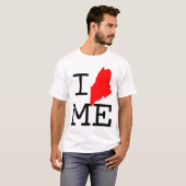 I Heart Maine T T-shirt (Voorkant volledig)