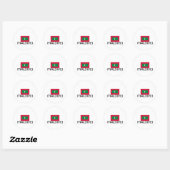 I HEART MALDIVES RONDE STICKER (Vel)