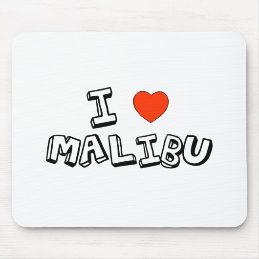 I Heart Malibu Muismat (Voorkant)