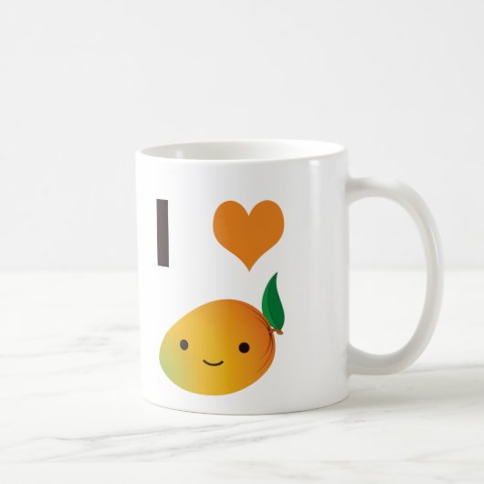 I Heart Mango Koffiemok (Rechts)