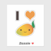 I Heart Mango Sticker (Vel)