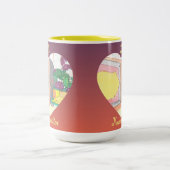 I Heart Marranitos Tweekleurige Koffiemok (Center)