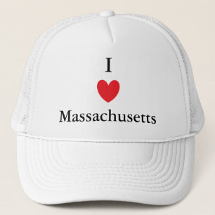 I Heart Massachusetts Trucker Pet