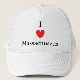 I Heart Massachusetts Trucker Pet