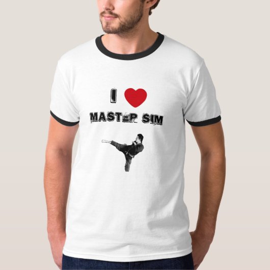 I Heart Master Sim T-shirt (Voorkant)