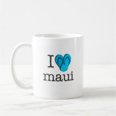 I Heart Maui Teenslippers Koffiemok (Links)