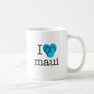 I Heart Maui Teenslippers Koffiemok