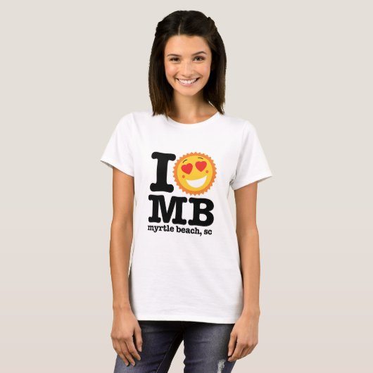 I Heart MB T-shirt (Voorkant volledig)
