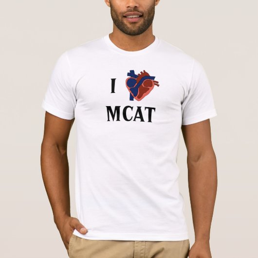 I Heart MCAT T-shirt (Voorkant)