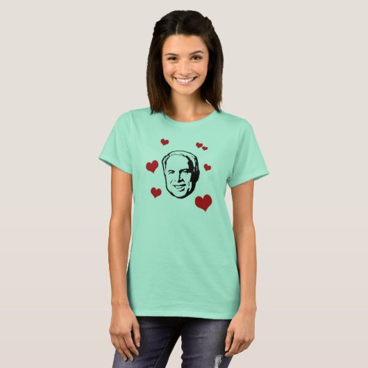 I Heart McCain T-shirt (Voorkant volledig)