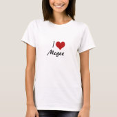 I Heart Mcgee T-shirt (Voorkant)