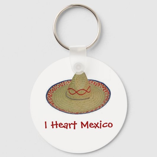 I Heart Mexico Sleutelhanger (Voorkant)