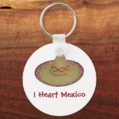 I Heart Mexico Sleutelhanger (Voorkant)