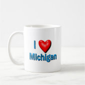 I Heart Michigan Koffiemok (Links)