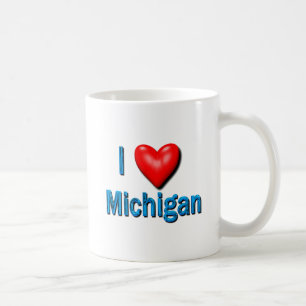 I Heart Michigan Koffiemok