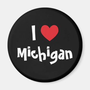 I Heart Michigan Magneet