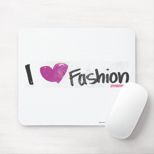 I Heart Mode Aqua Muismat (Met muis)