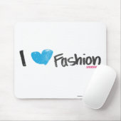 I Heart Mode Yellow Muismat (Met muis)