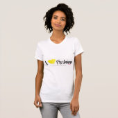 I Heart Mode Yellow T-shirt (Voorkant volledig)