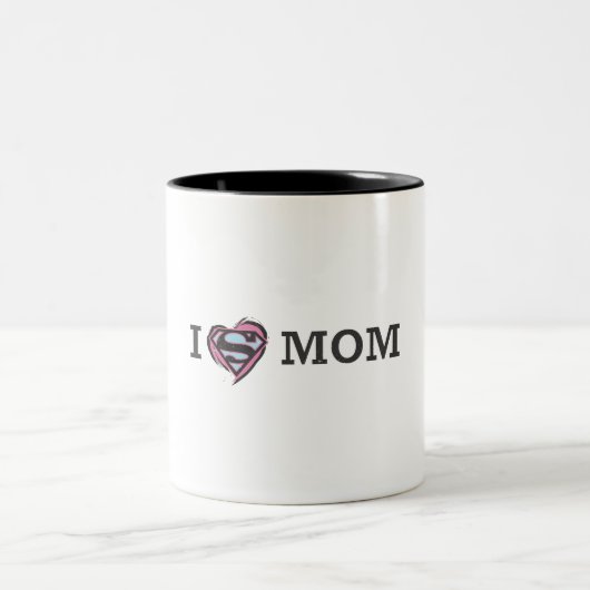 I Heart Mom Tweekleurige Koffiemok (Center)