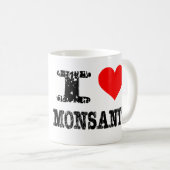 I Heart Monsanto Koffiemok (Voorkant rechts)
