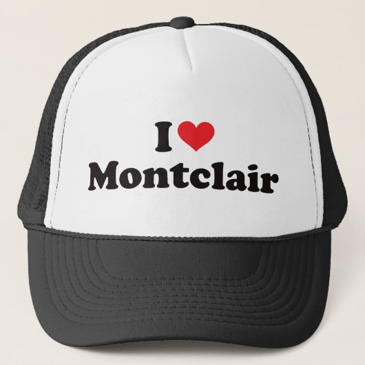 I Heart Montclair Trucker Pet (Voorkant)