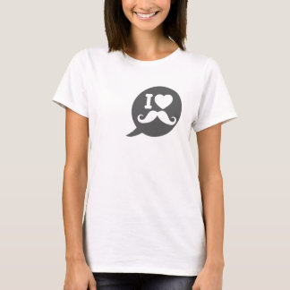 I Heart Mustache T-shirt
