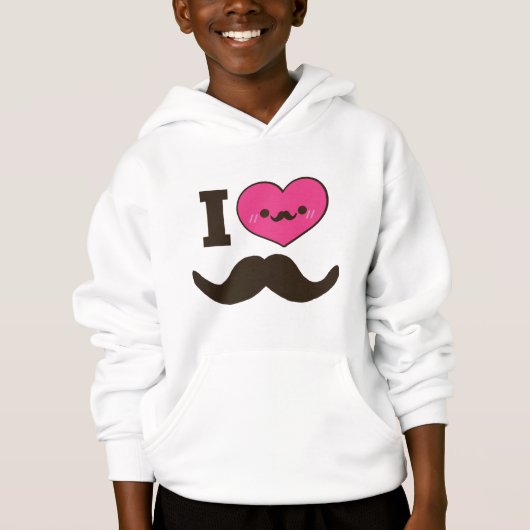 I Heart Mustaches (Voorkant)