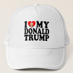 I Heart My Donald Trump 47e President Trucker Pet