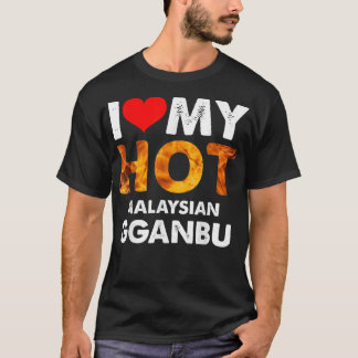 I Heart My Hot Malaysian Gganbu for BFFs Friends  T-shirt