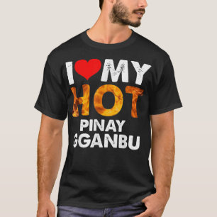 I Heart My Hot Pinay Gganbu for BFF's Friends T-shirt