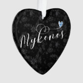I Heart Mykonos, Griekenland Ornament (voorkant)
