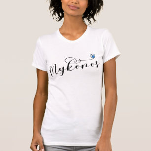 I Heart Mykonos, Griekenland T-Shirt