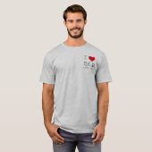 I "Heart" N.E.D. - Algemene kanker T-shirt (Voorkant volledig)