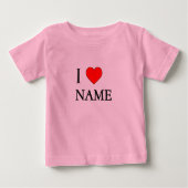I heart name (customisable) (Voorkant)