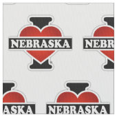 I Heart Nebraska Stof (Close Up)