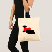 I Heart Nebraska Tote Bag (Voorkant (product))