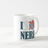 I Heart NERDS Koffiemok (Voorkant rechts)