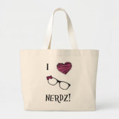 I Heart Nerdz Tas (Voorkant)