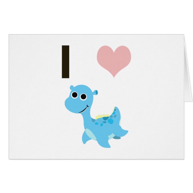 I Heart Nessie (Voorkant Horizontaal)