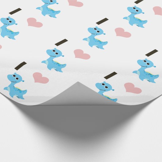 I Heart Nessie Cadeaupapier (Hoek)