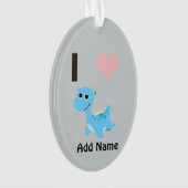 I Heart Nessie Ornament (voorkant)