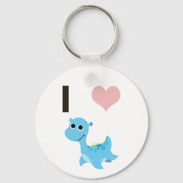I Heart Nessie Sleutelhanger