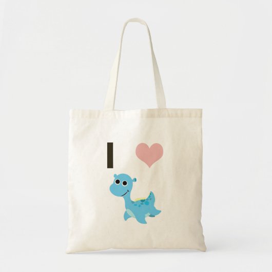 I Heart Nessie Tote Bag (Voorkant)