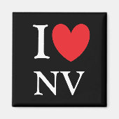 I Heart Nevada Magnet (Voorkant)