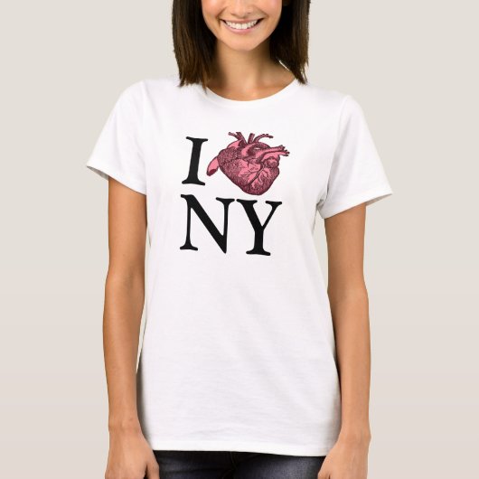 I Heart New York t-shirt (Voorkant)