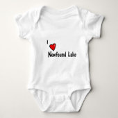 I Heart Newfound Lake Romper (Voorkant)