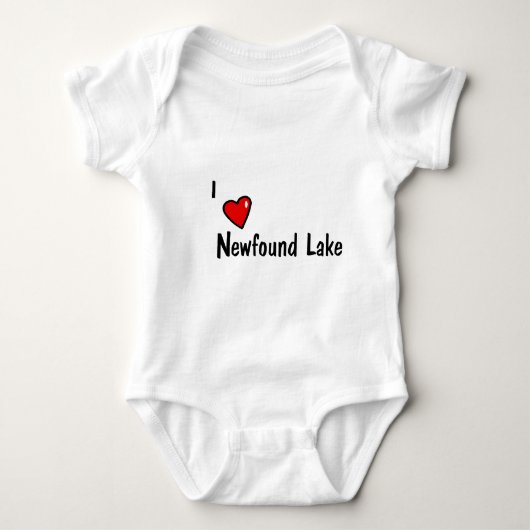 I Heart Newfound Lake Romper (Voorkant)