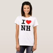 I Heart NH Shirt (Voorkant volledig)