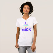 I Heart Nick T-shirt (Voorkant volledig)